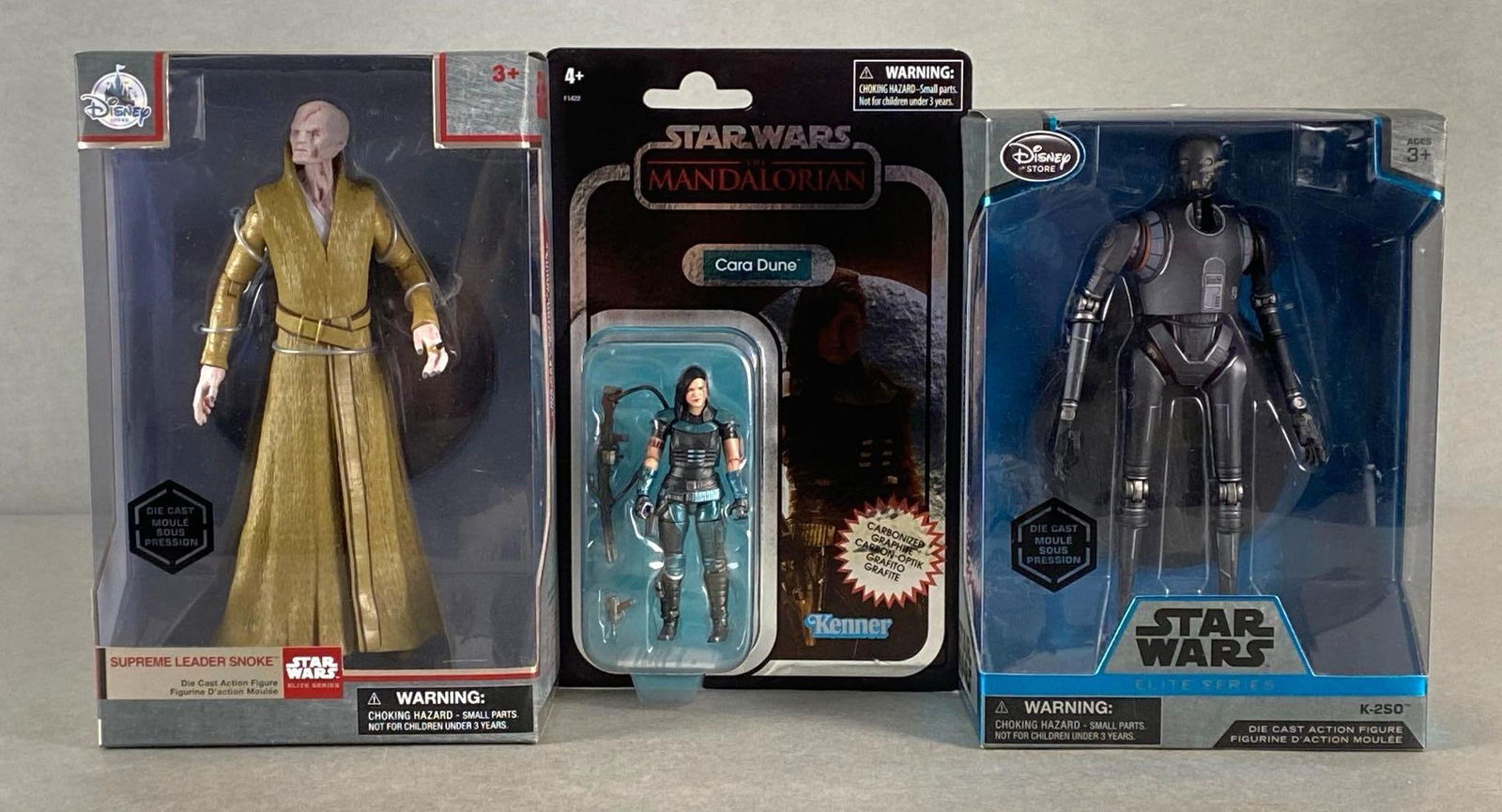 Group of 3 Disney and Kenner Star Wars Action Figures (1 of 3)