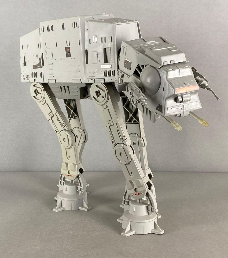 Vintage Kenner Star Wars AT-AT Action Vehicle: 1981, Untested, Measures 18 1/4 x 22 x 9 inches.