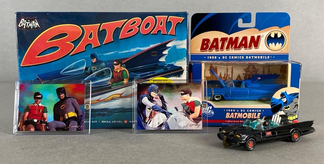 Group of 5 Batman Vehicles and More (1 of 5)