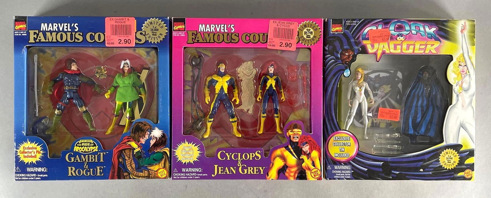 Group of 3 Toy Biz Marvel Action Figure Sets (1 of 2)