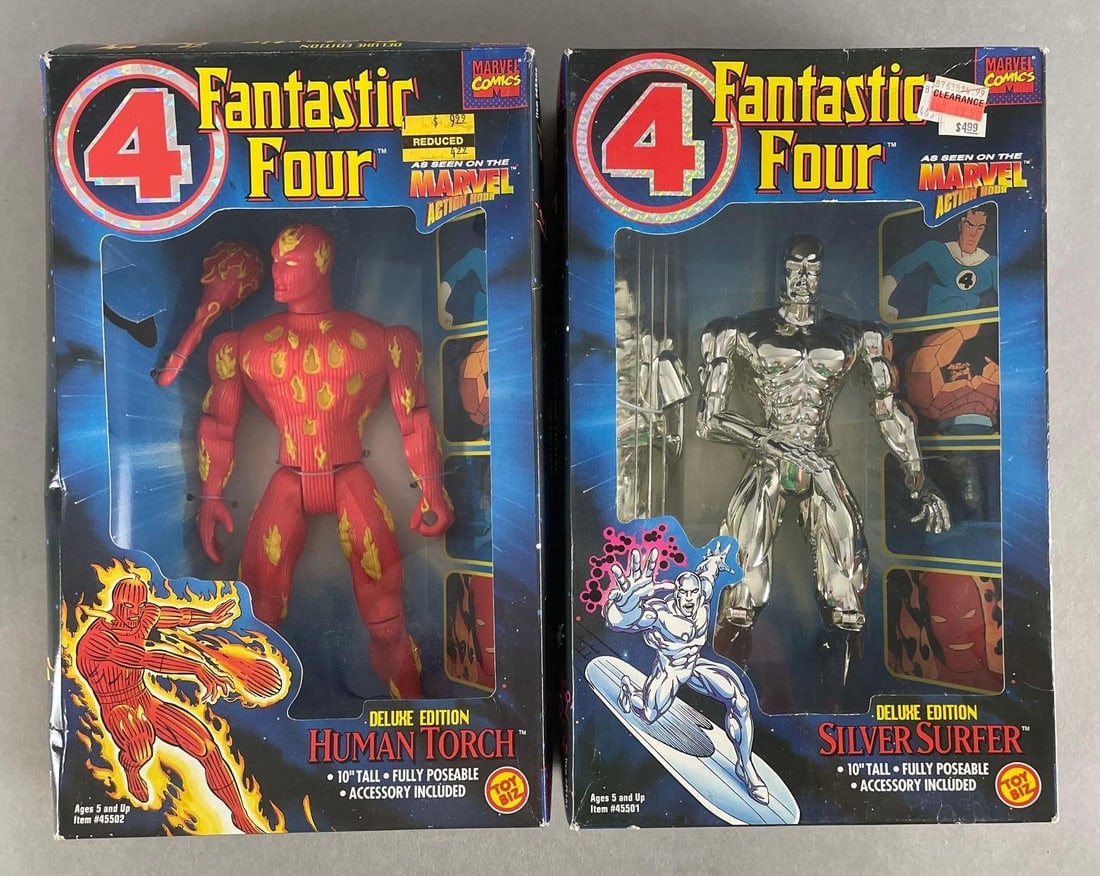Group of 2 Toy Biz Marvel Comics Fantastic Four Action Figures (1 of 2)