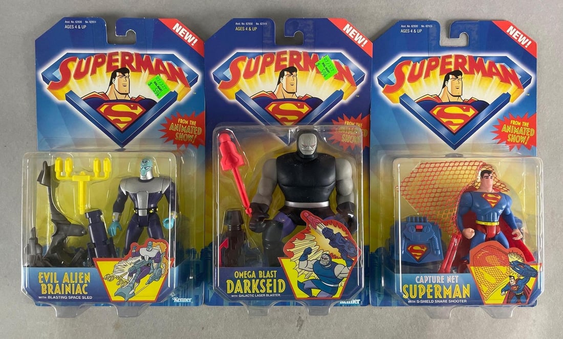 Group of 3 Kenner DC Superman Action Figures (1 of 2)