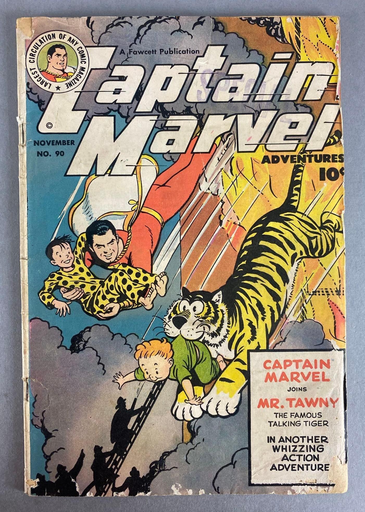 Fawcett Comics Captain Marvel Adventures No. 90 (1 of 12)