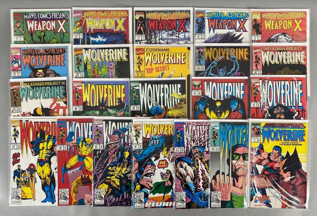 Group of 20+ Marvel Wolverine Comic Books (1 of 5)