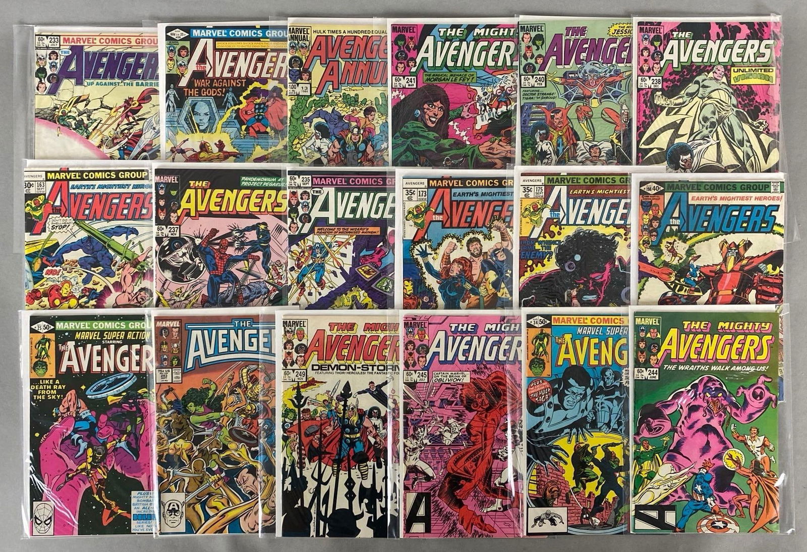 Group of 18 Marvel Avengers Comic Books (1 of 4)