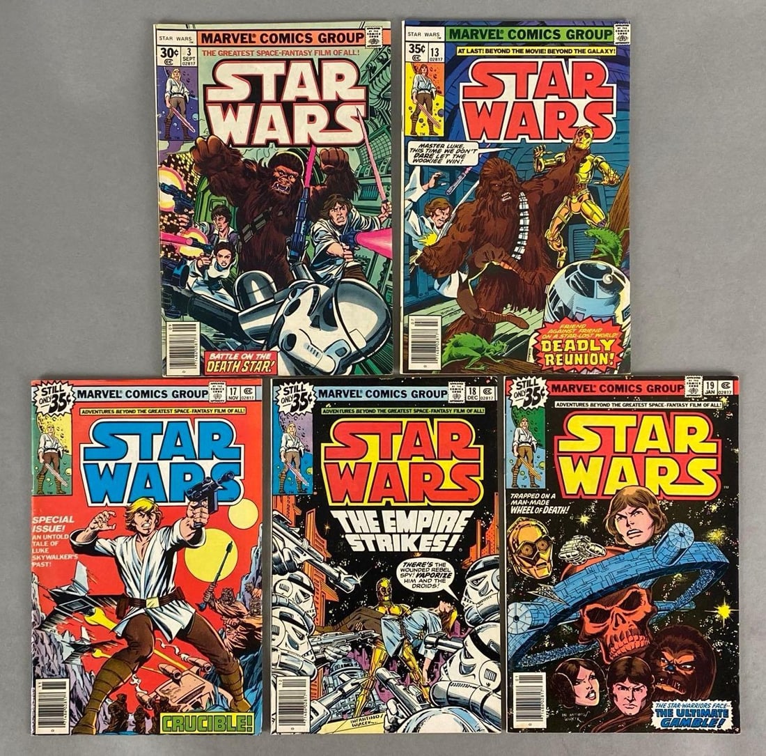 Group of 5 Marvel Star Wars Comic Books (1 of 4)