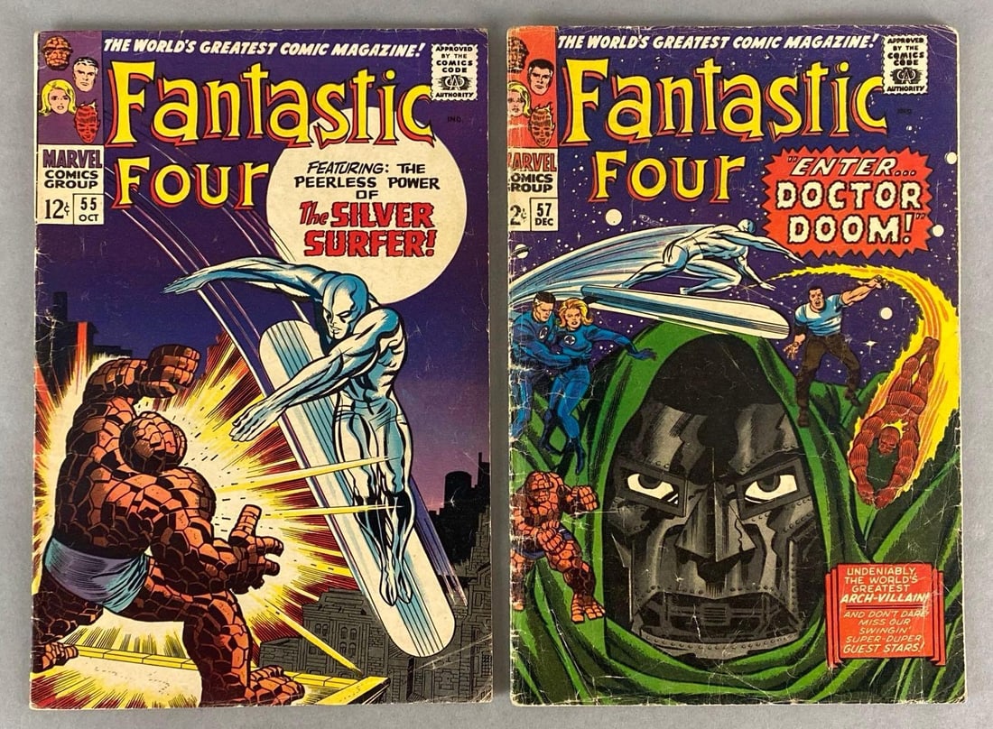 Group of 2 Marvel Fantastic Four Comic Books (1 of 10)