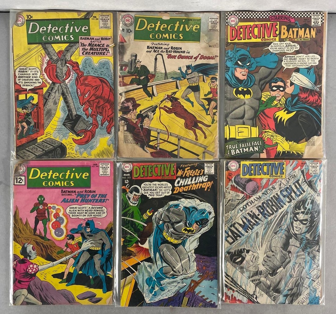 Group of 6 DC Detective Comics Comic Books (1 of 5)