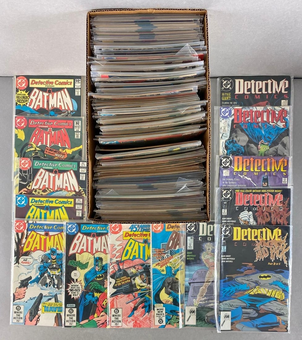 Shortbox of 130+ DC Batman Comics (1 of 4)