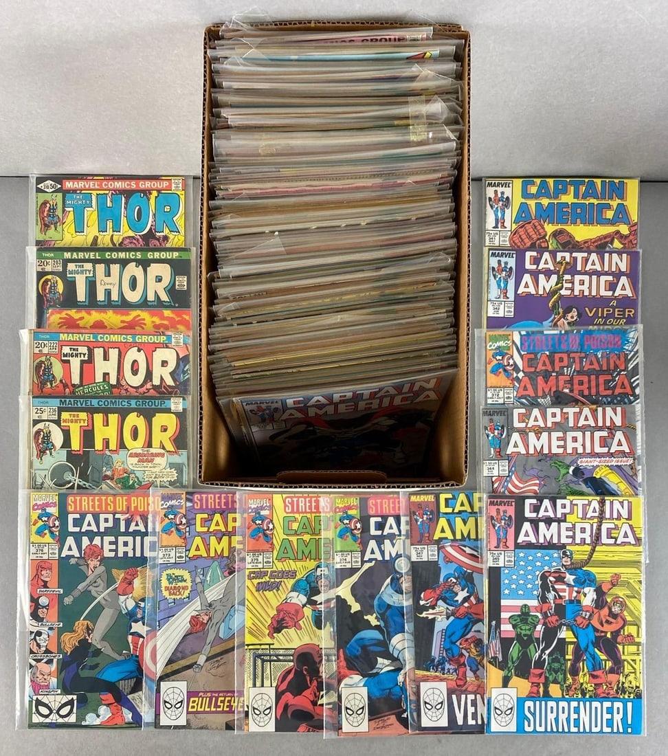 Shortbox of 120+ Marvel Comics (1 of 4)