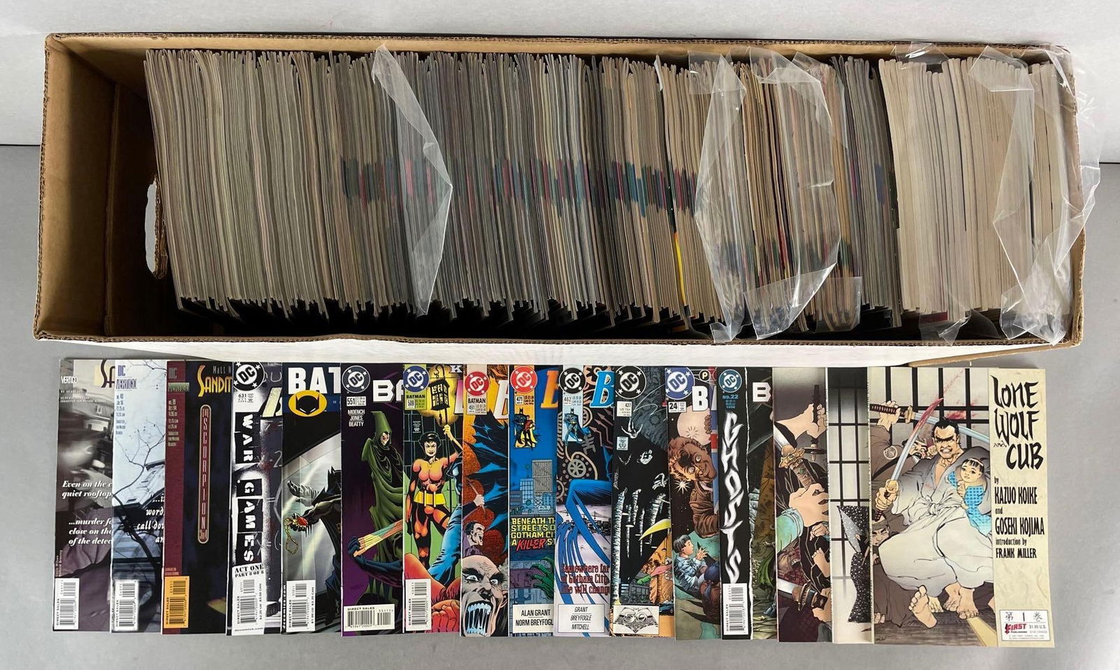 Long Box of 250+ DC / First / Vertigo Comic Books (1 of 3)