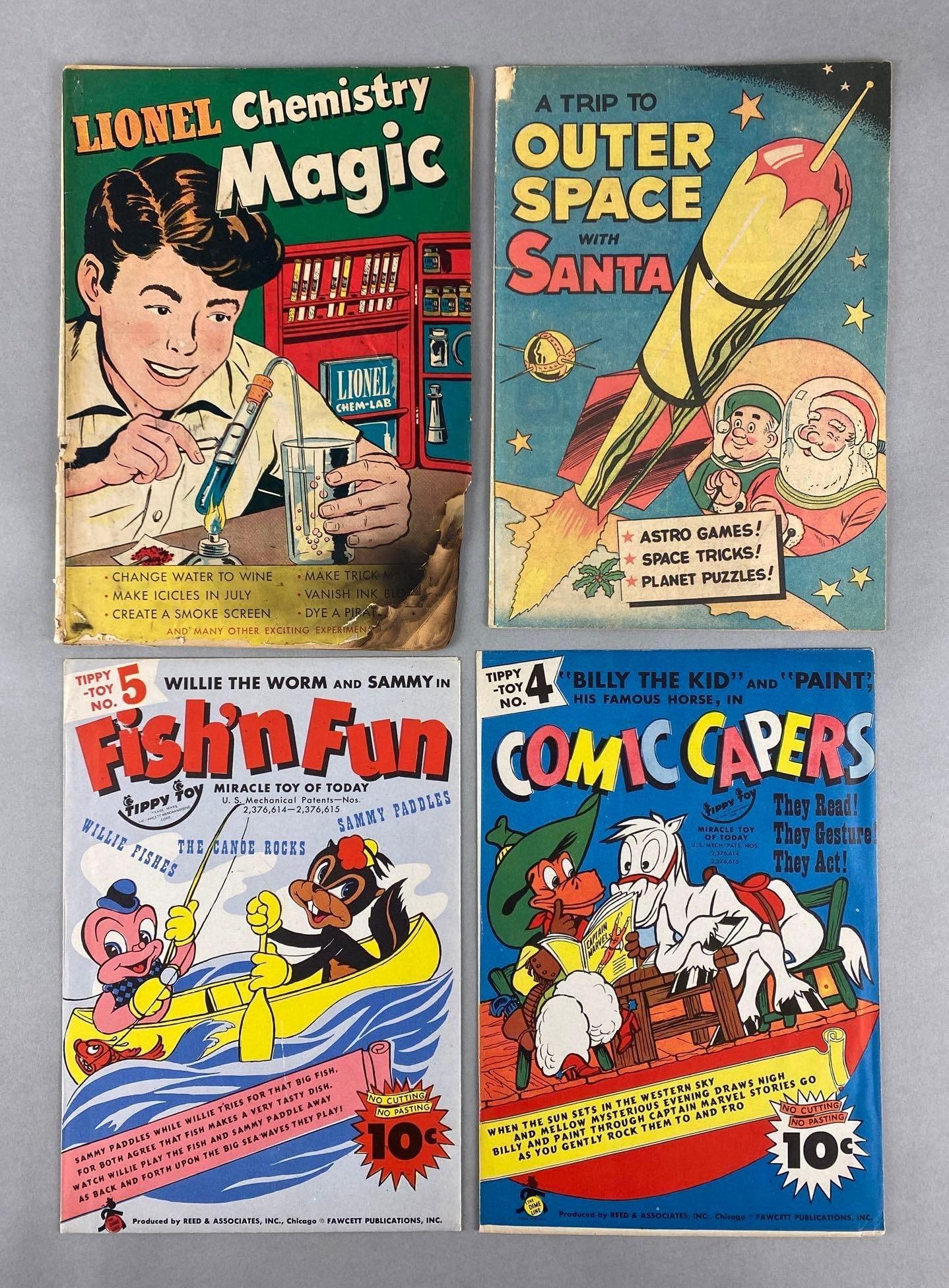 Group of 4 Golden Age Comics and Toys (1 of 7)