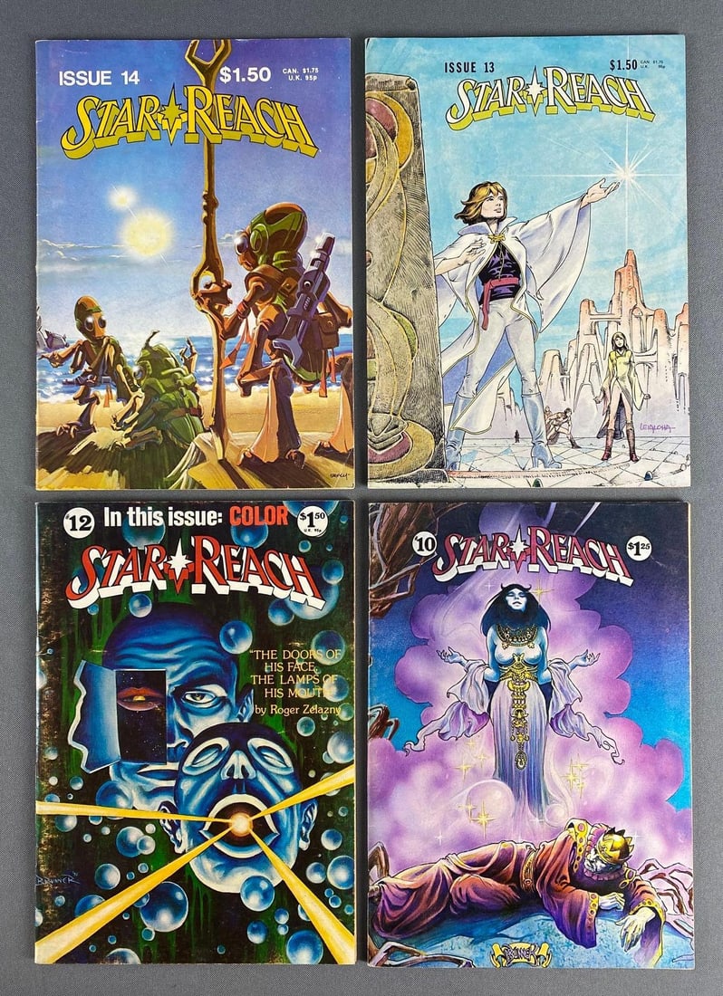 Group of 4 Star Reach Comic Books (1 of 6)