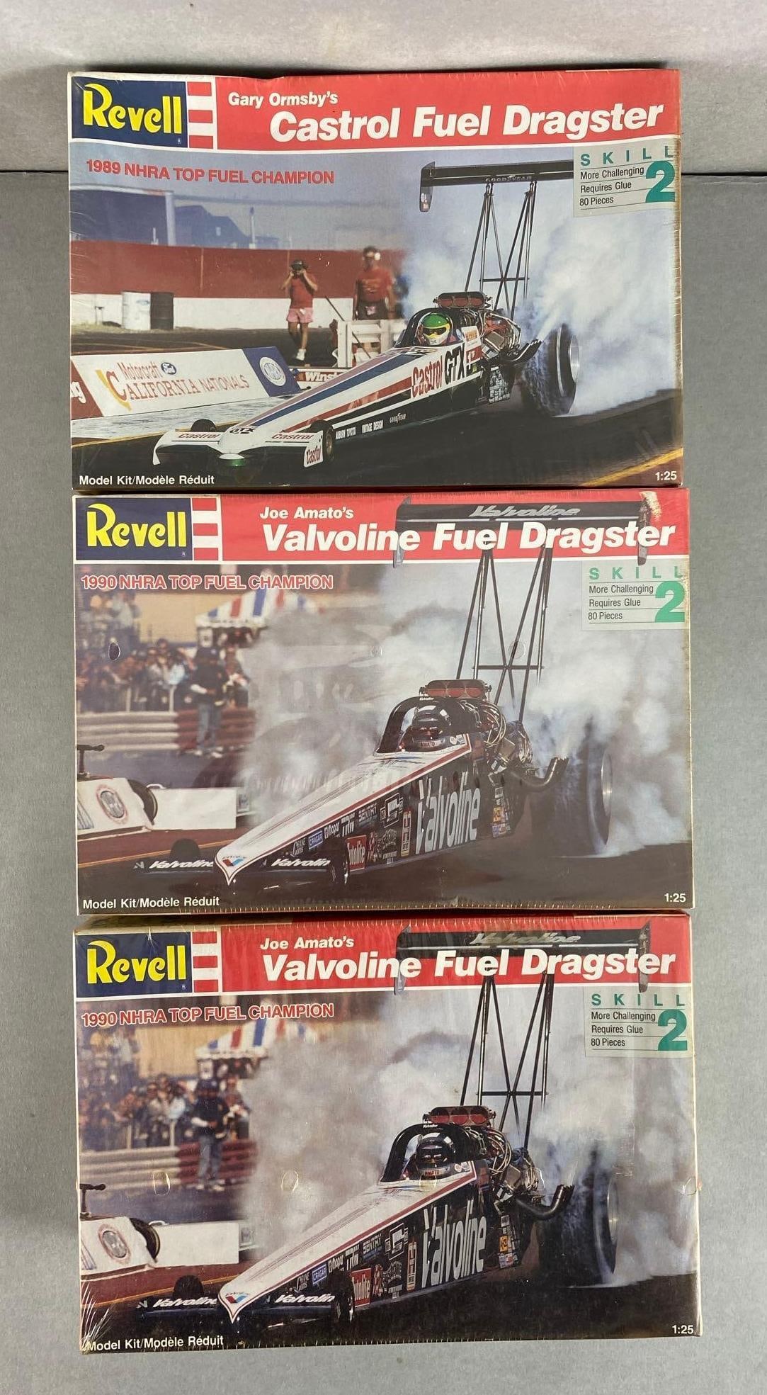 Group of 3 Revell Furl Dragster Plastic Model Kits (1 of 3)