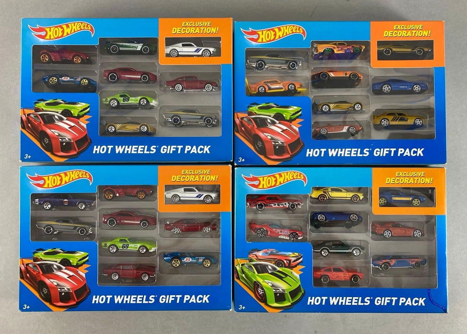 Group of 4 Mattel Hot Wheels Gift Packs (1 of 2)