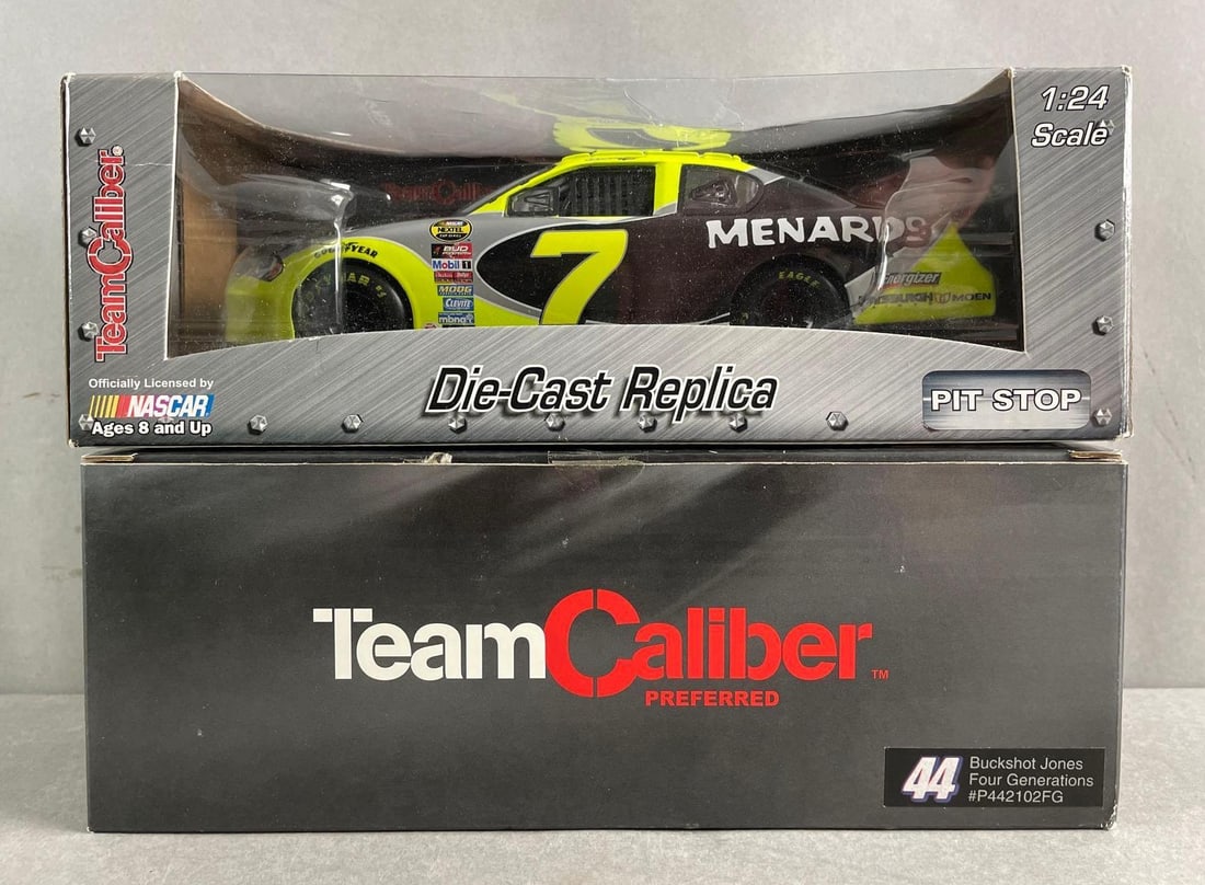 Group of 2 Team Caliber NASCAR Die-Cast Cars (1 of 4)
