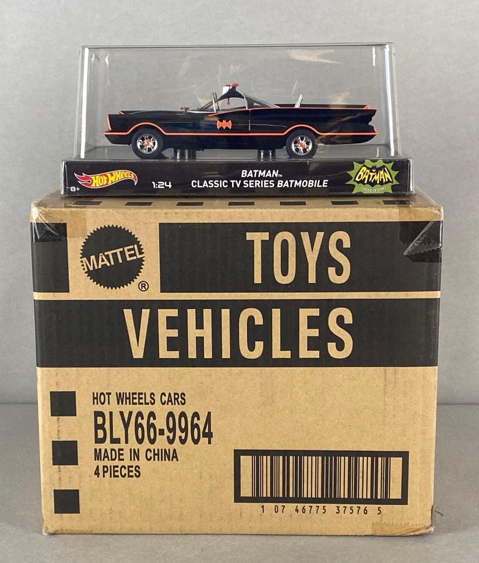 Mattel Hot Wheels Batman Classic TV Series Batmobile Factory Sealed Box (1 of 3)