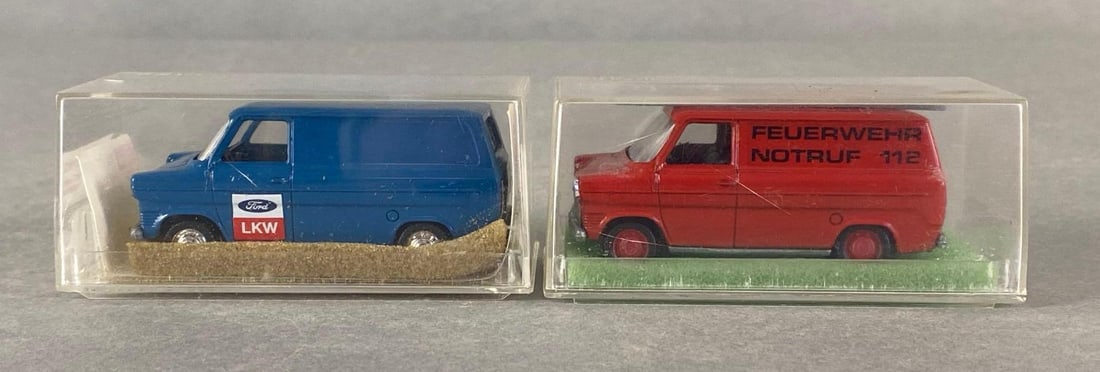 Group of 2 Schuco Ford Transit Die-Cast Vans (1 of 6)
