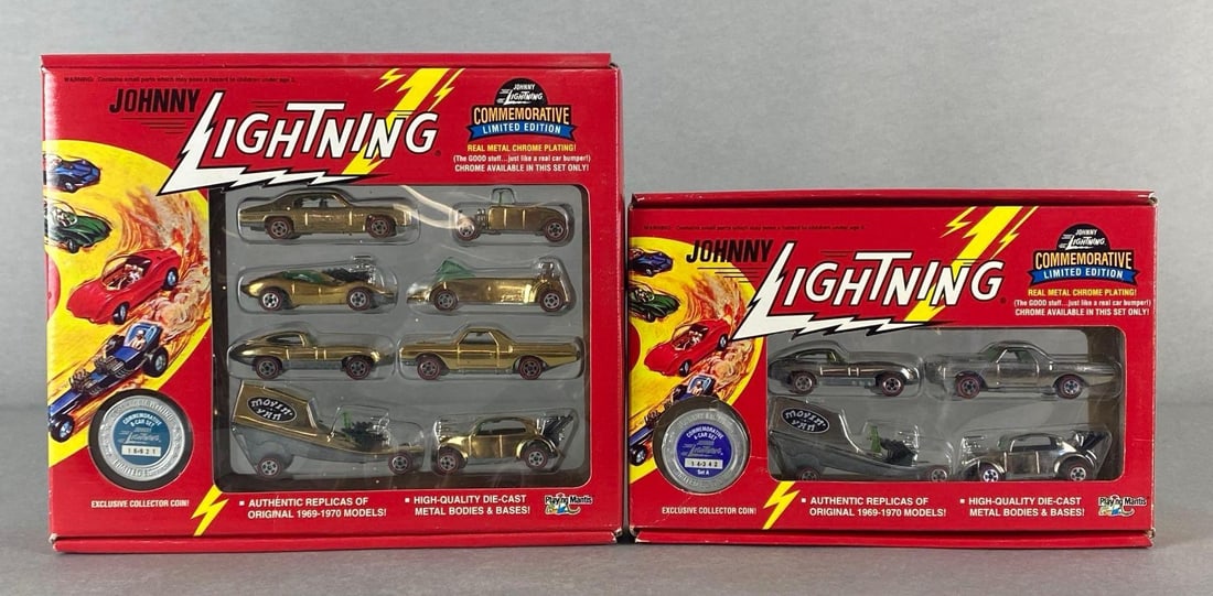 Group of 2 Johnny Lightning Commemorative Edition Die-Cast Vehicle Sets (1 of 4)