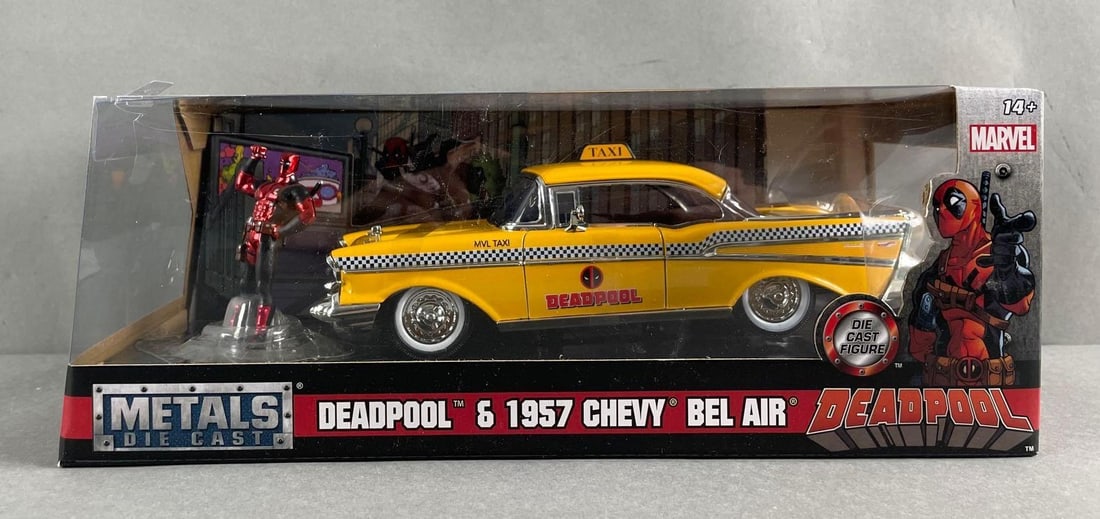 Jada Toys Deadpool and 1957 Chevy Bel Air Die-Cast Set (1 of 5)