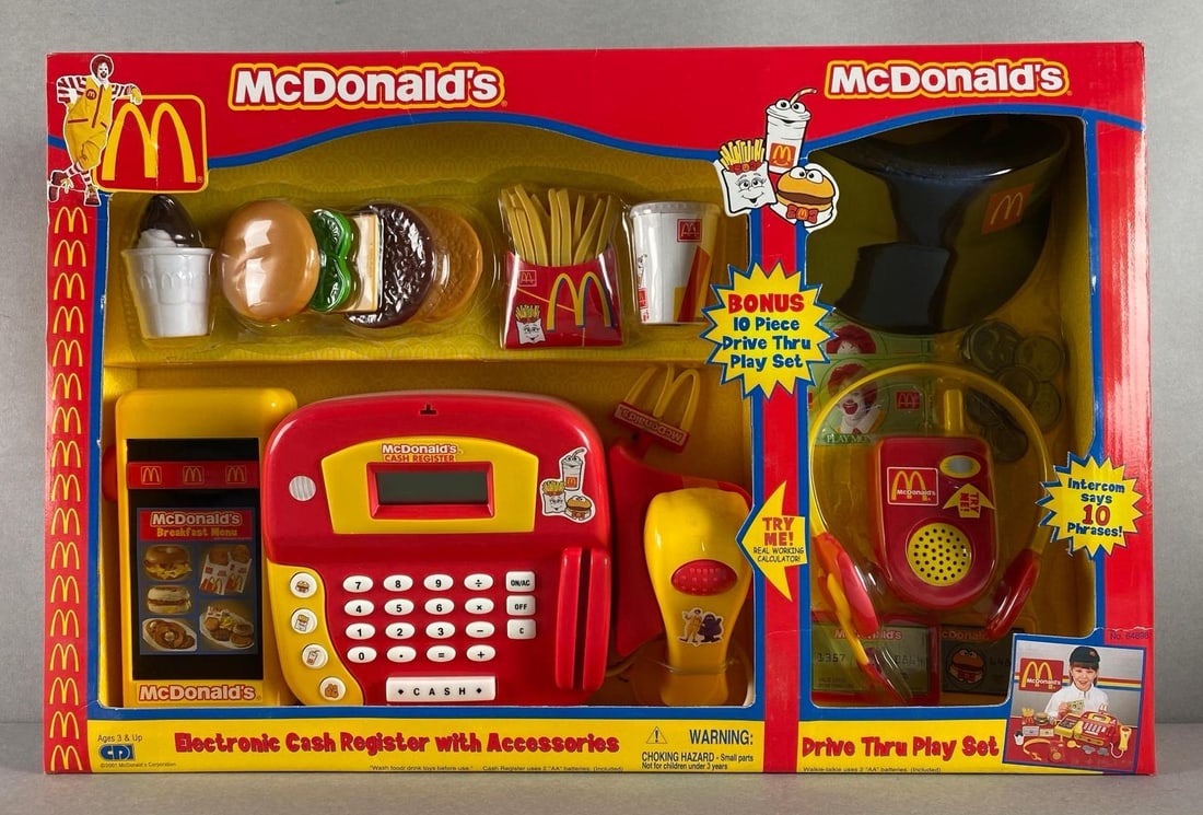 CDI McDonalds Electronic Cash Register and Drive Thru Play Set (1 of 2)