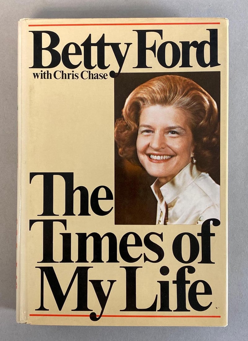 Betty Ford The Times of My Life Signed Hardcover Book (1 of 7)