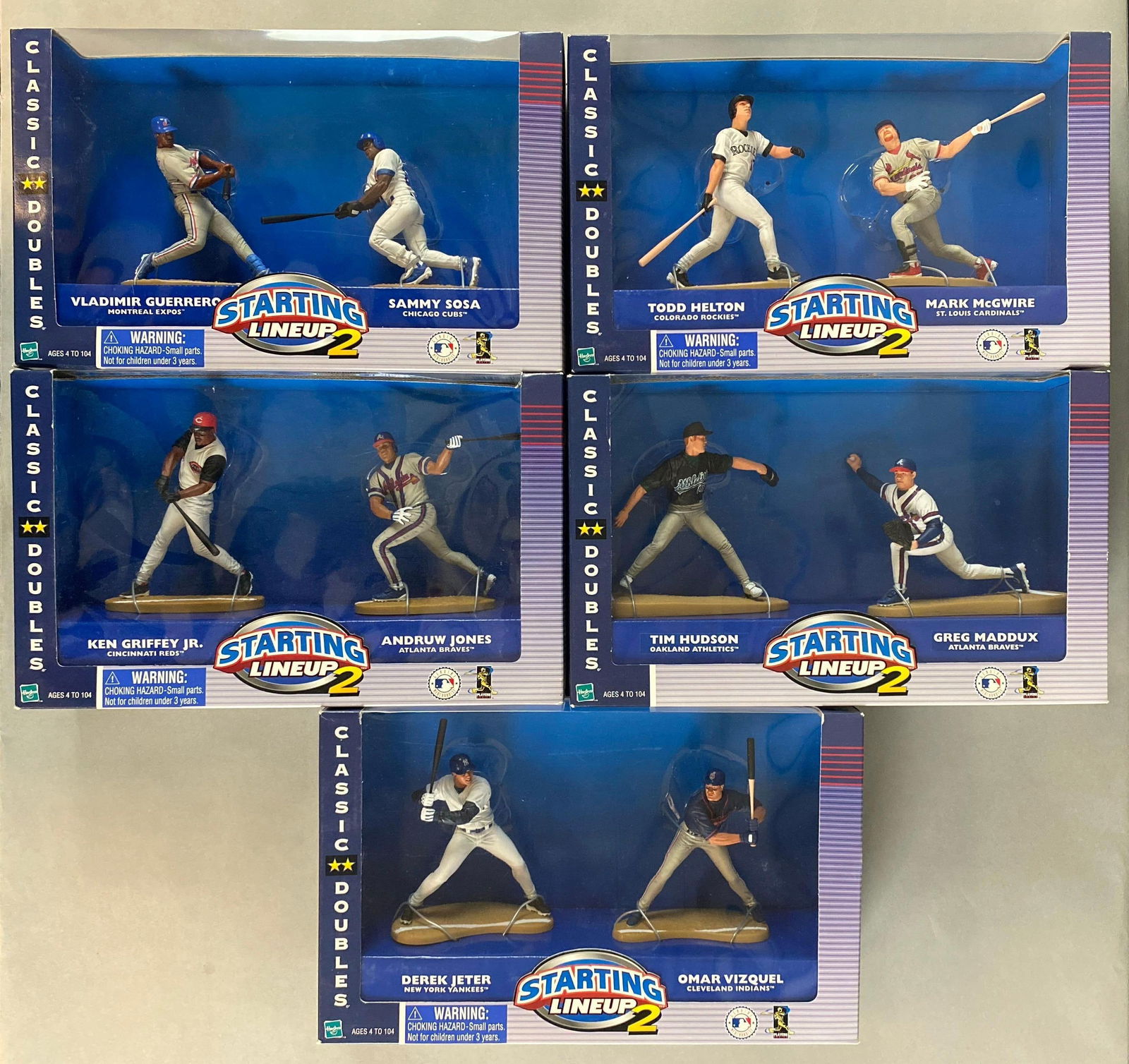 5 - 2000 Starting Lineup 2 Classic Doubles Figures (1 of 5)