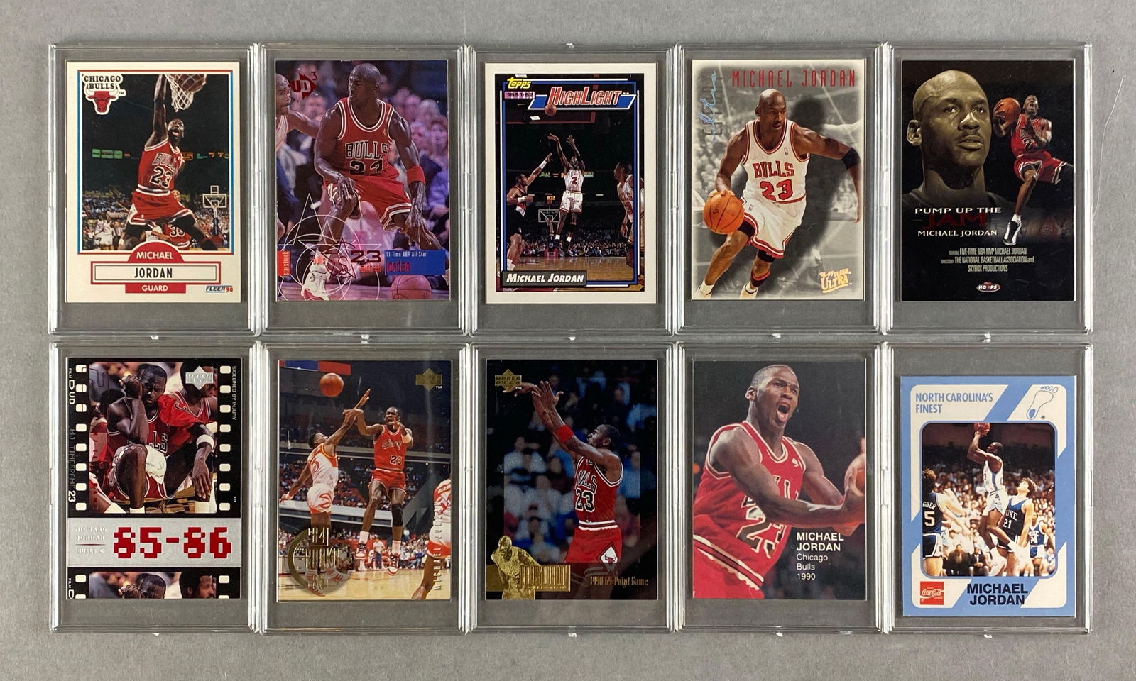 10 - Michael Jordan Cards with Inserts (1 of 5)