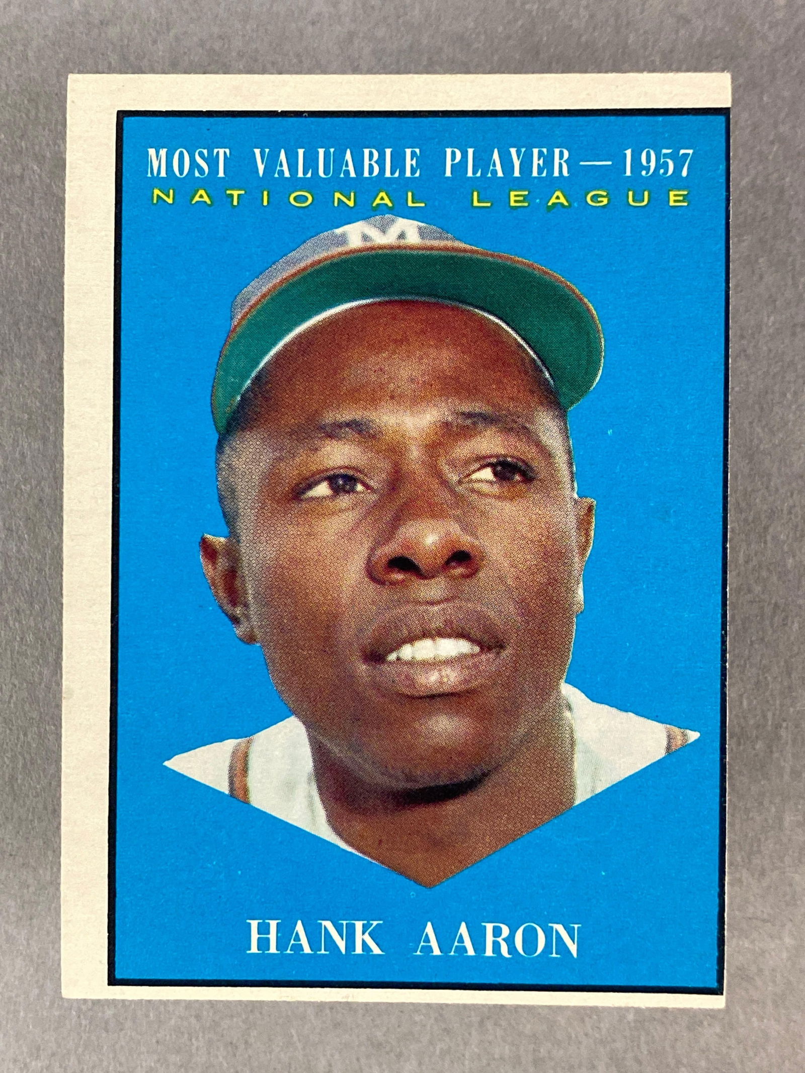 1961 Topps MVP Hank Aaron #484 (1 of 2)