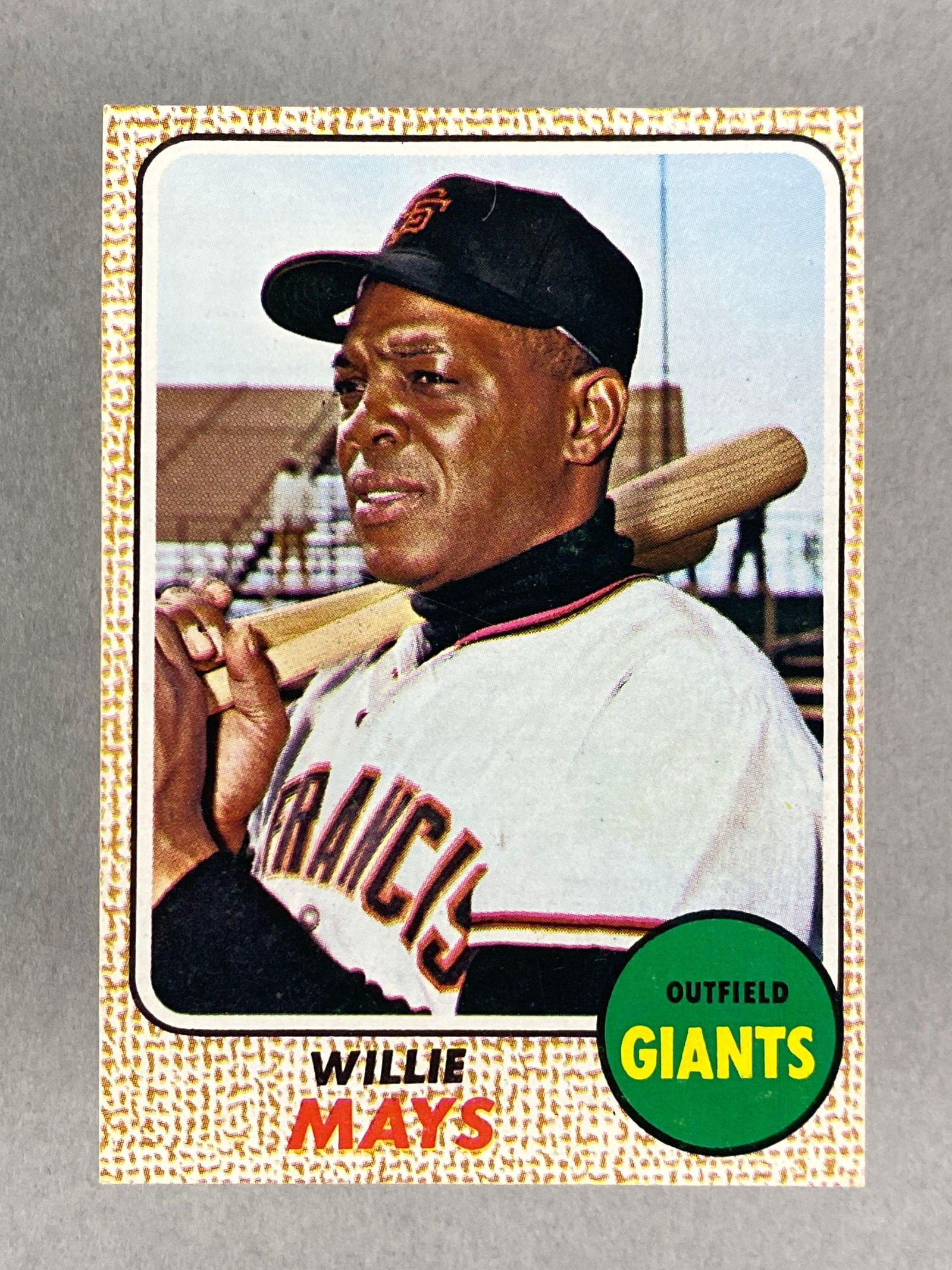 1968 Topps Willie Mays #50 (1 of 2)