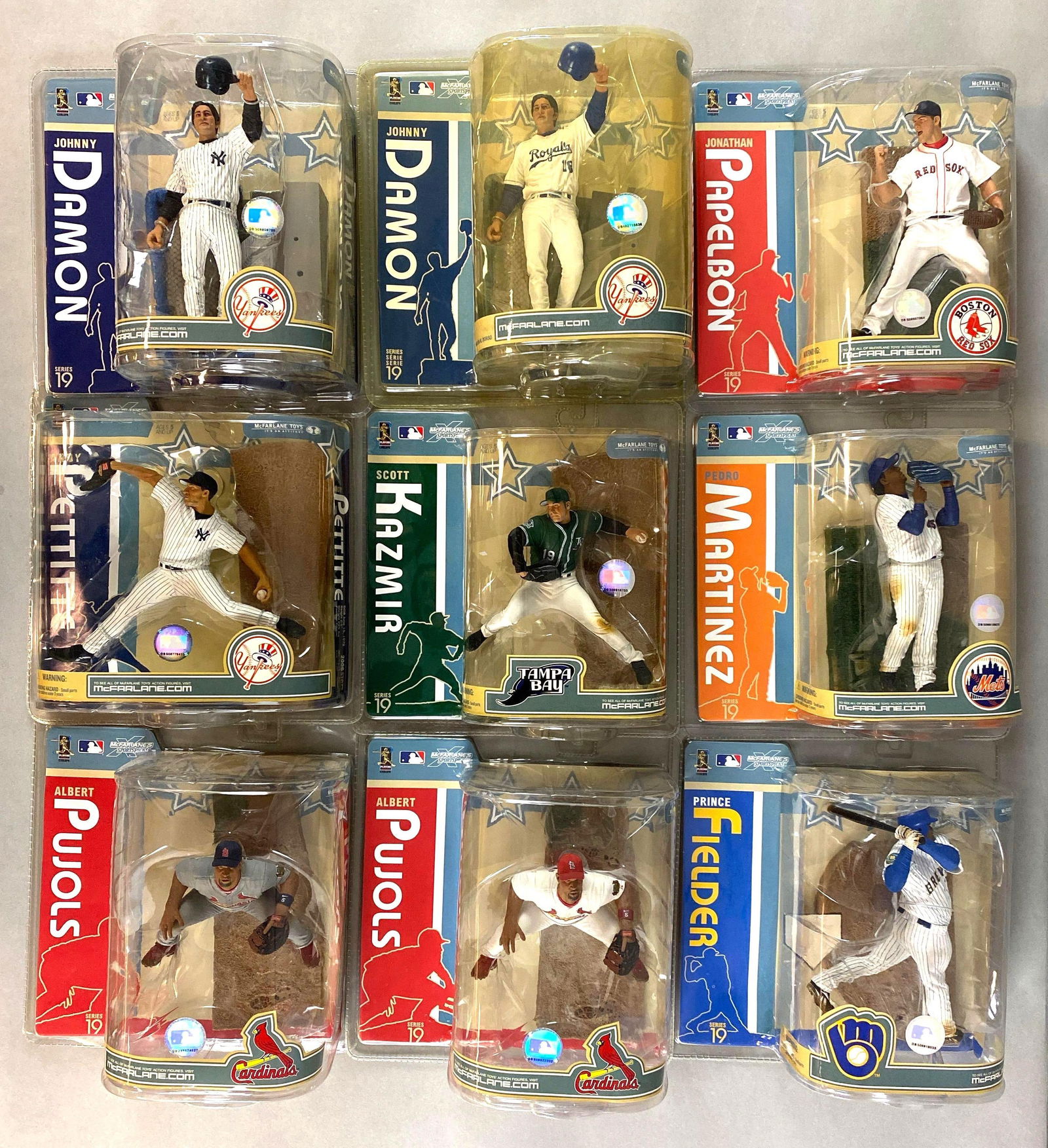 9 - 2007 McFarlane Series 19 Figures, with Variants (1 of 4)