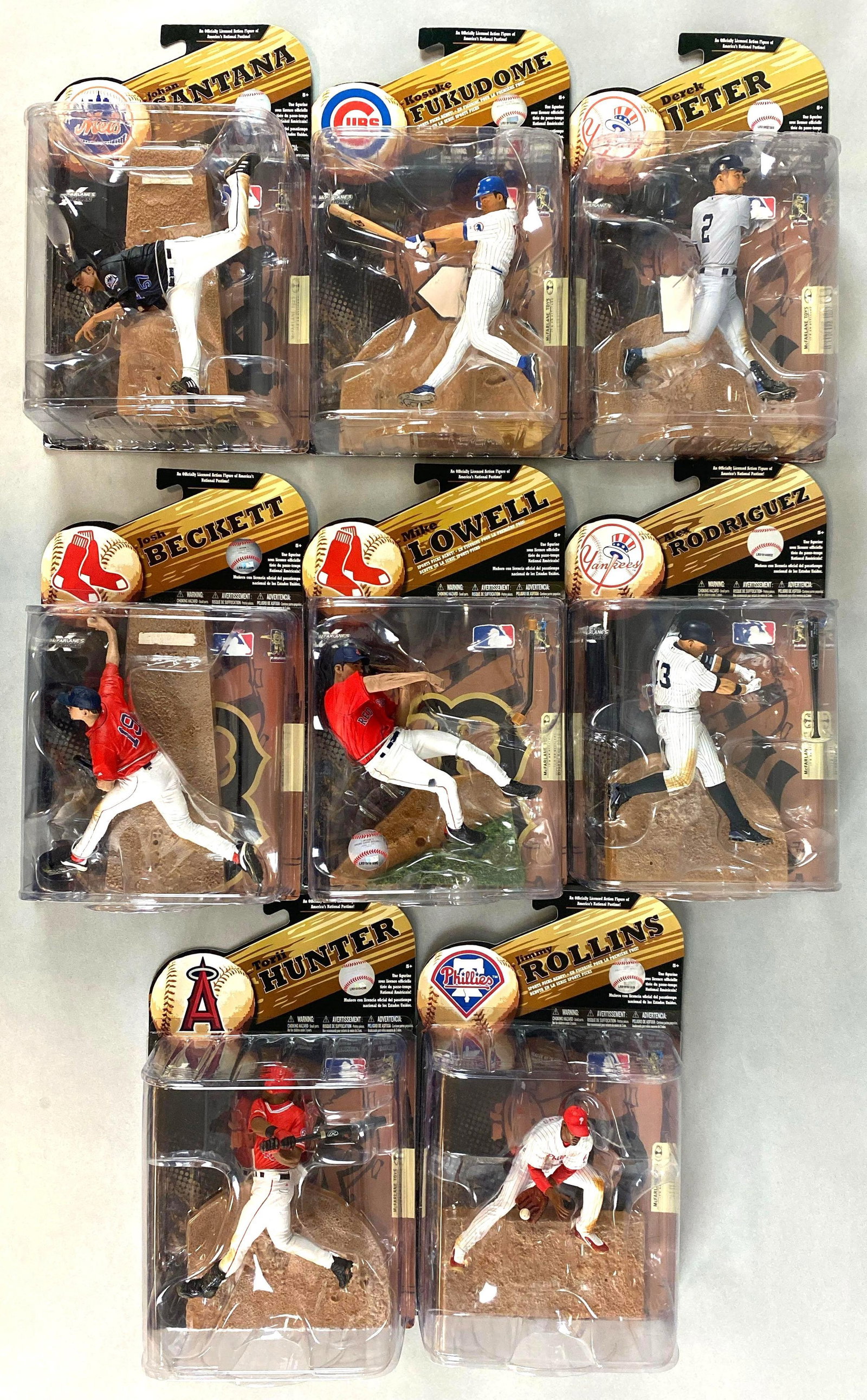 8 - 2009 McFarlane Wave 1 Series 24 Baseball Figures (1 of 6)