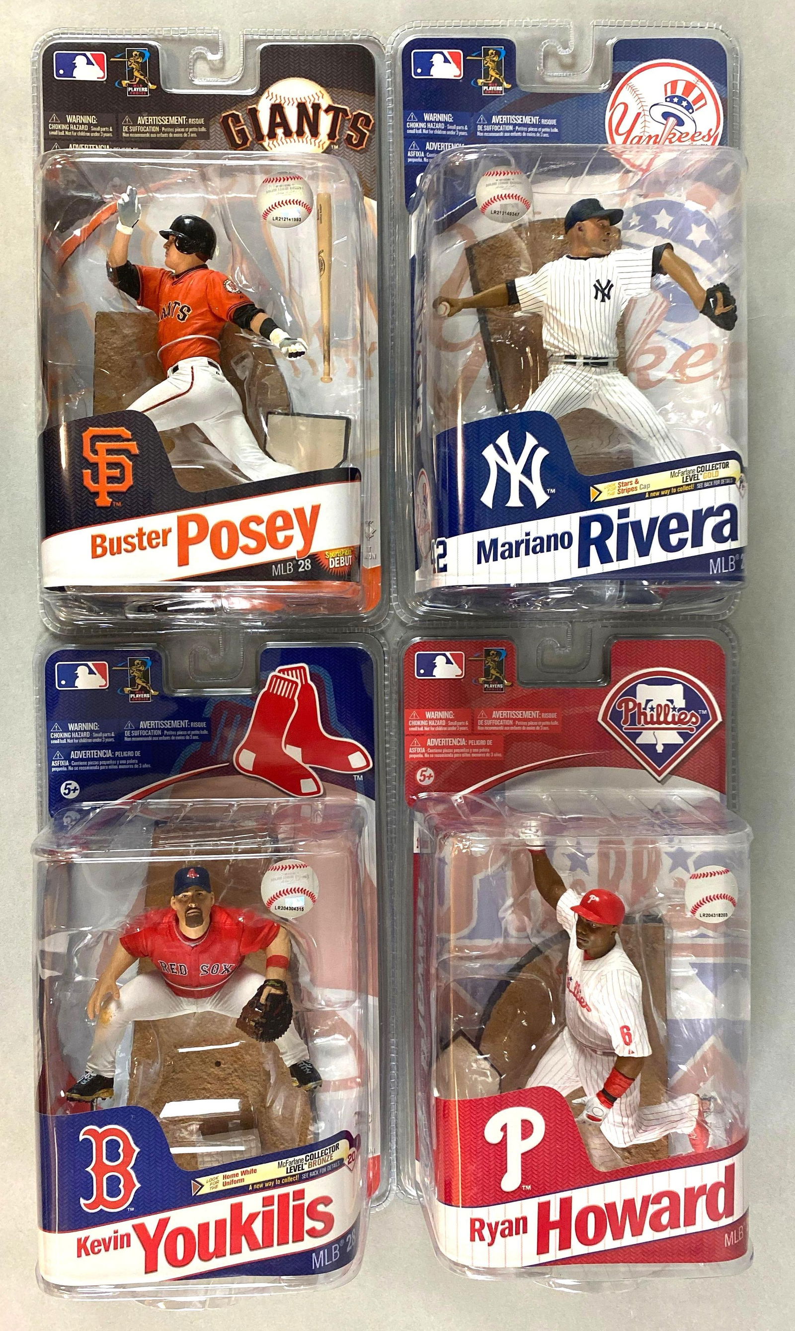 4 - 2001 McFarlane Series 28 Baseball Figures (1 of 2)