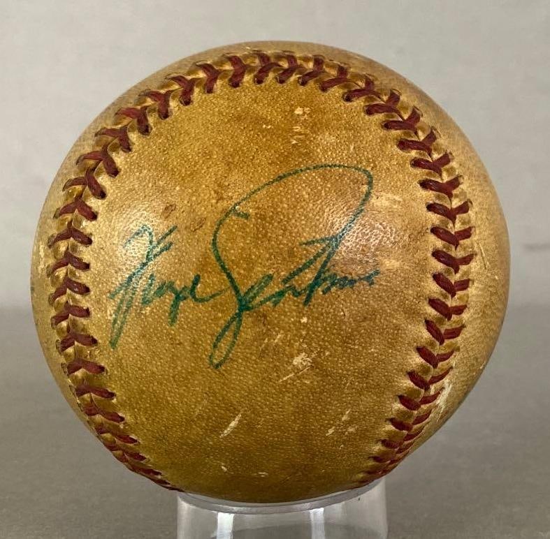 Fergie Jenkins and Billy Williams Signed Baseball (1 of 3)