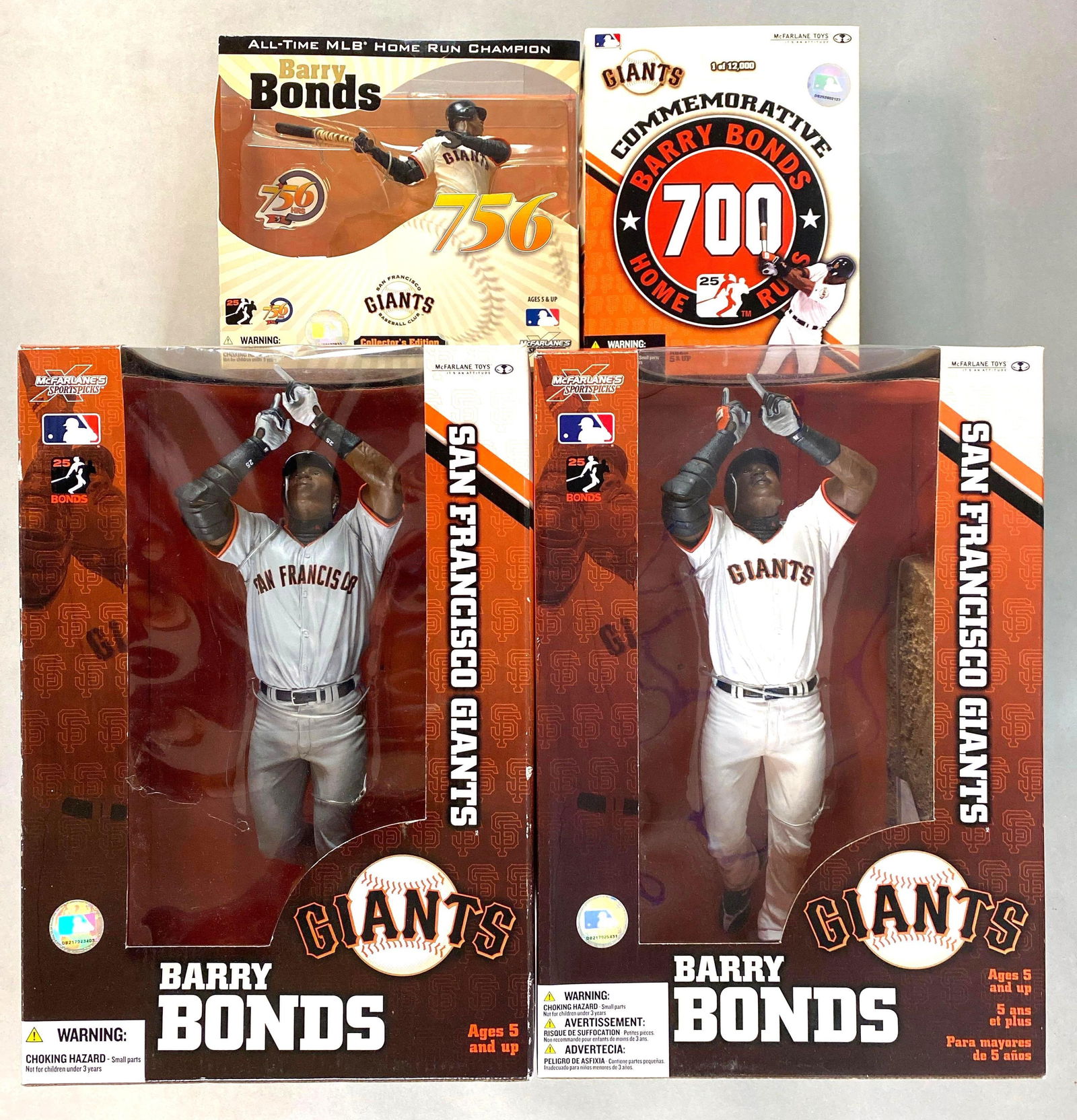 4 - 2005 - 07 McFarlane Barry Bonds Figures (1 of 8)