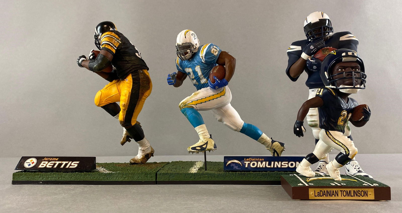 Jerome Bettis and LaDainian Tomlinson 12 Inch Figures (1 of 2)