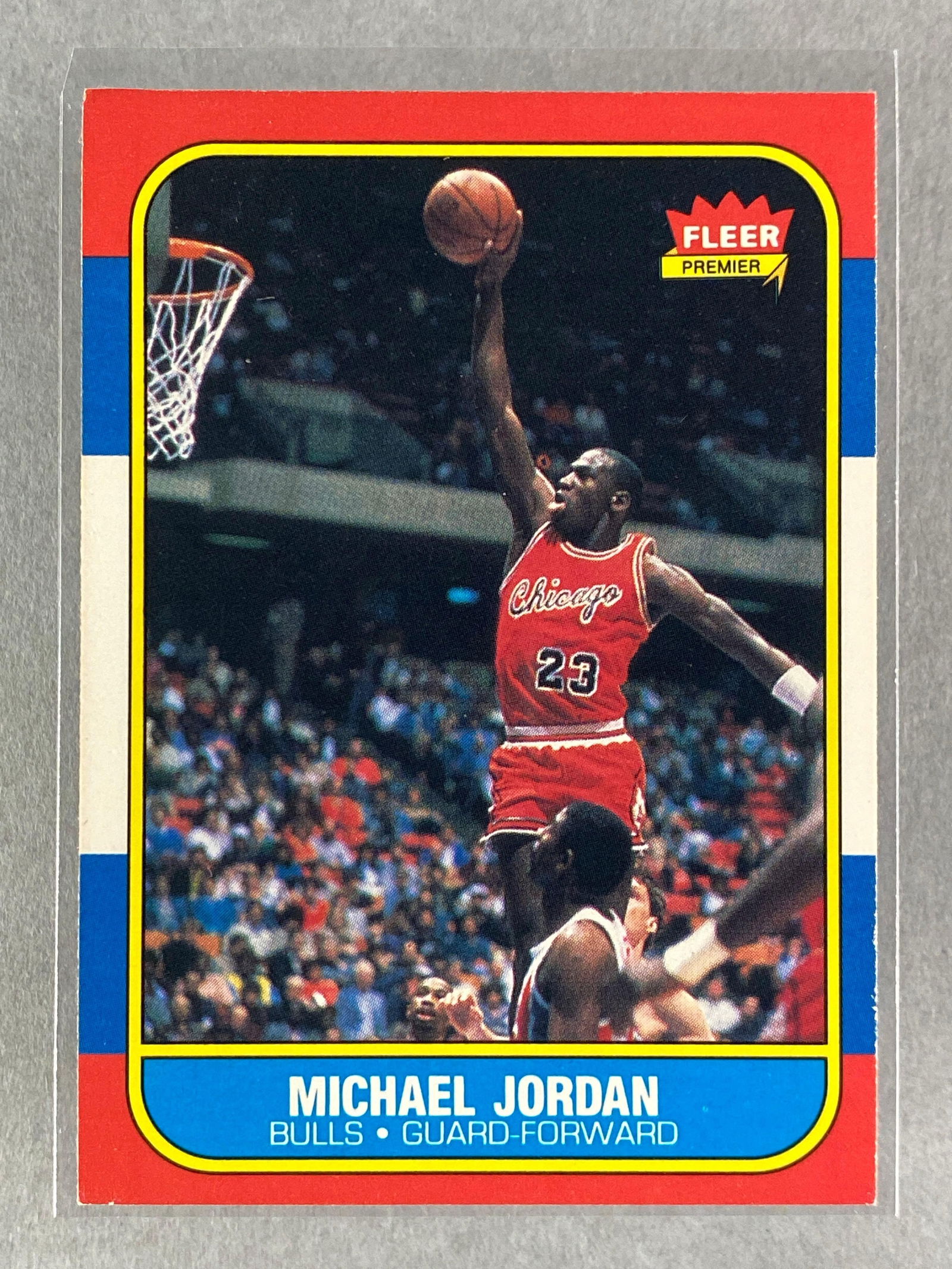 1986 Fleer Michael Jordan #57 Rookie (1 of 2)