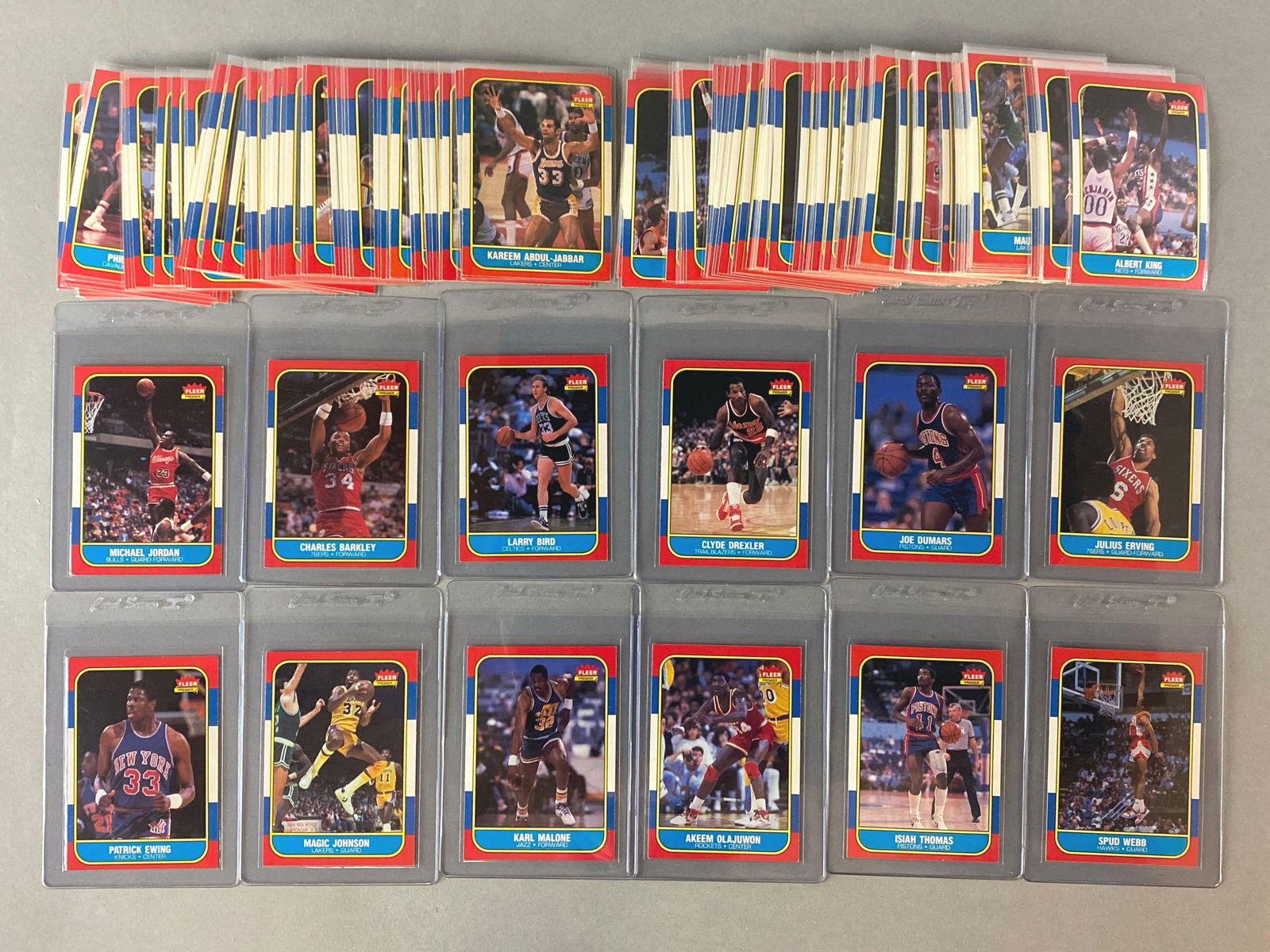 1986 Fleer Basketball Complete Set 132/132 (1 of 5)