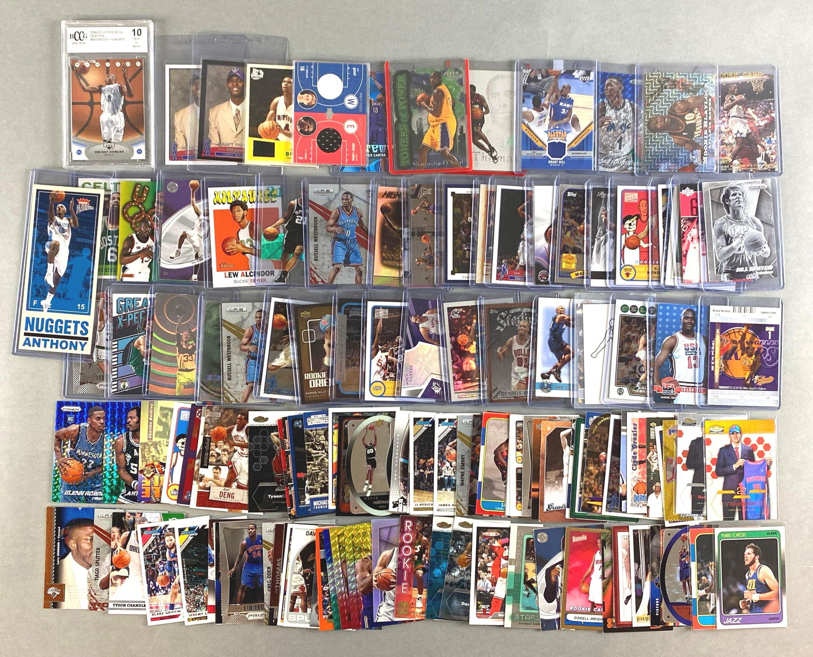 120+ Basketball Cards with HOFs, Stars, Graded, and Jersey Cards (1 of 5)
