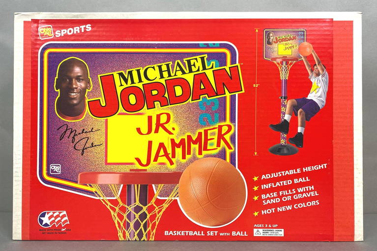 1994 Michael Jordan Jr. Jammer Basketball Set Ohio Art Never Opened