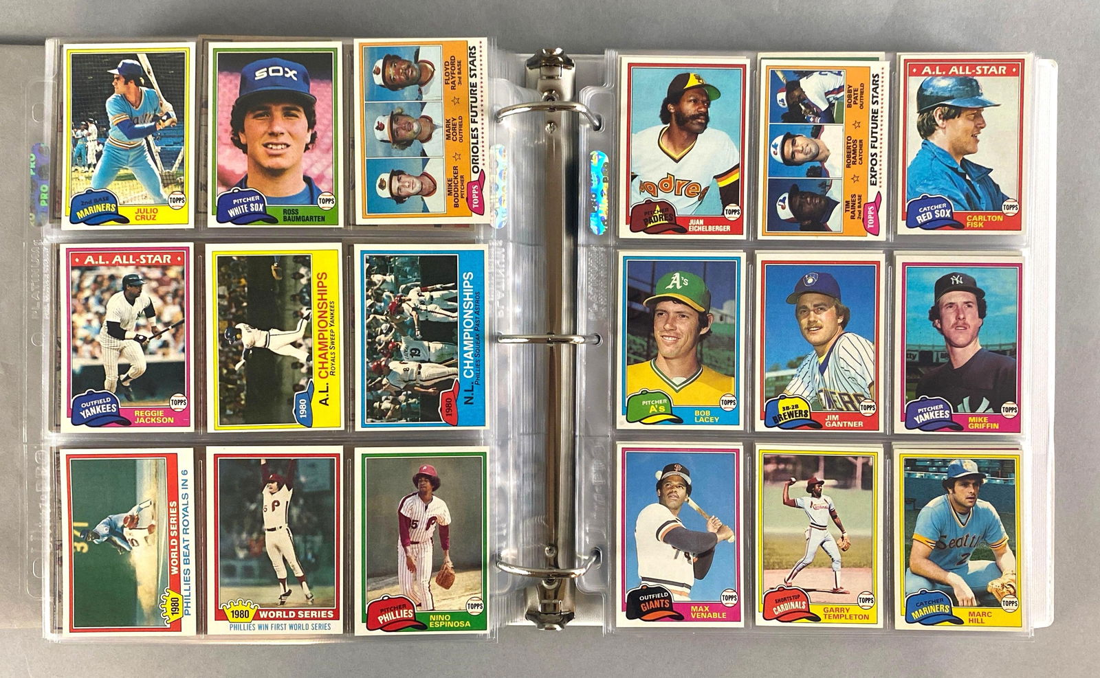 1981 Topps Baseball Complete High-Grade Set (1 of 8)