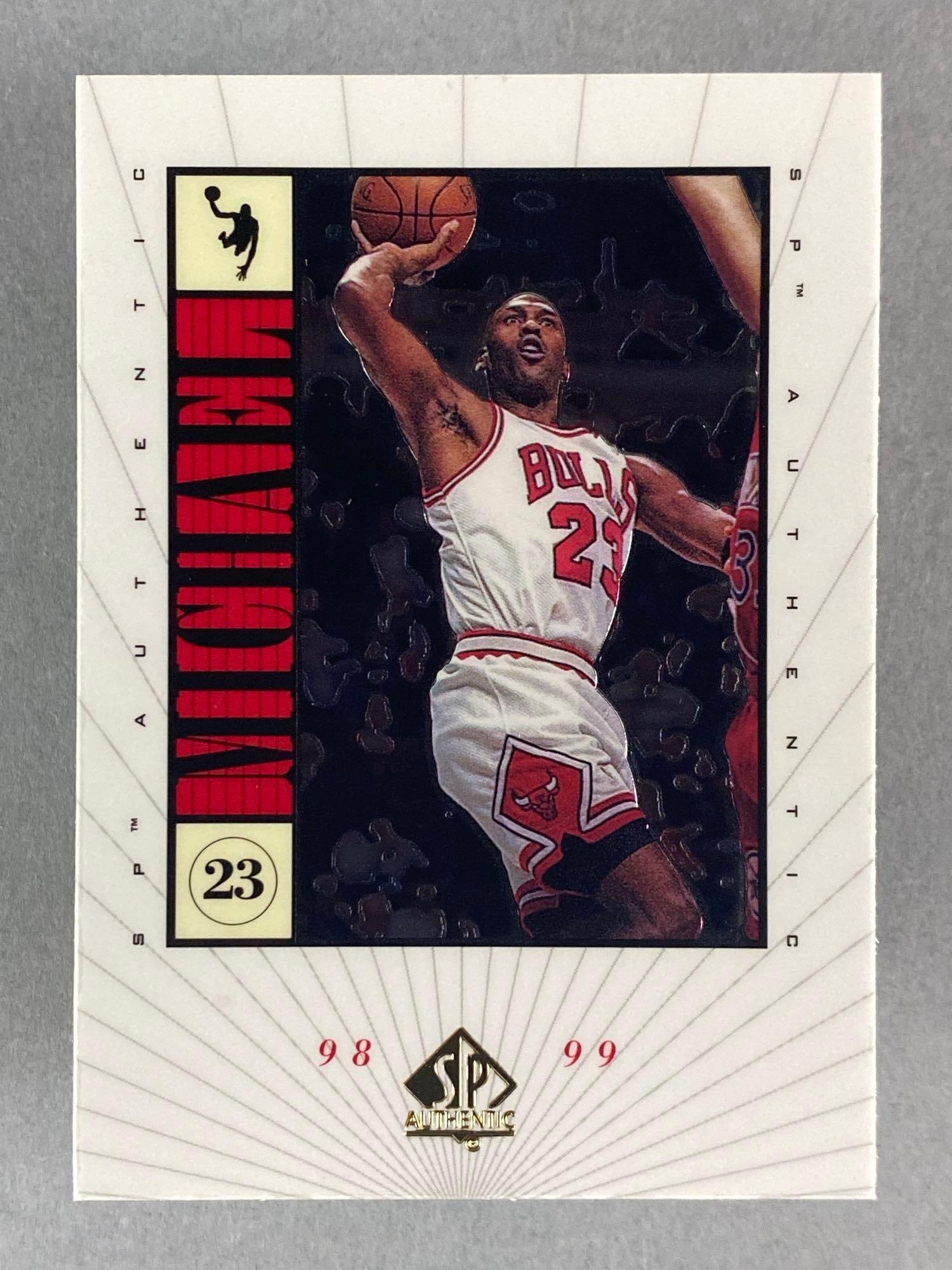 1998 Sp Authentic Michael Jordan Insert M6 (1 of 2)