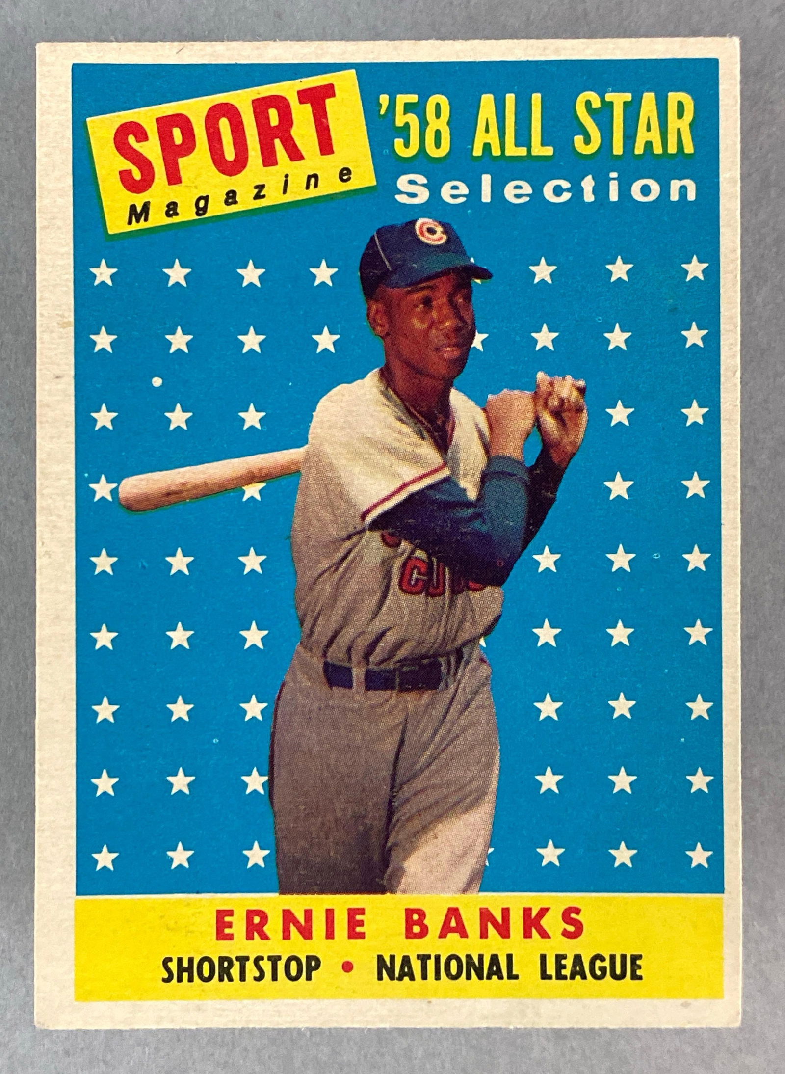 1958 Topps All-Star Ernie Banks #482 (1 of 2)