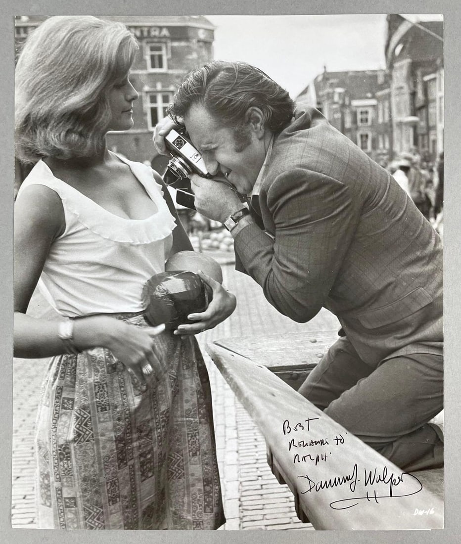 Signed David Wolper Photograph (1 of 3)