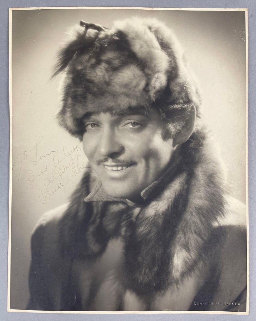 Signed Clark Gable Call of the Wild Photograph (1 of 3)