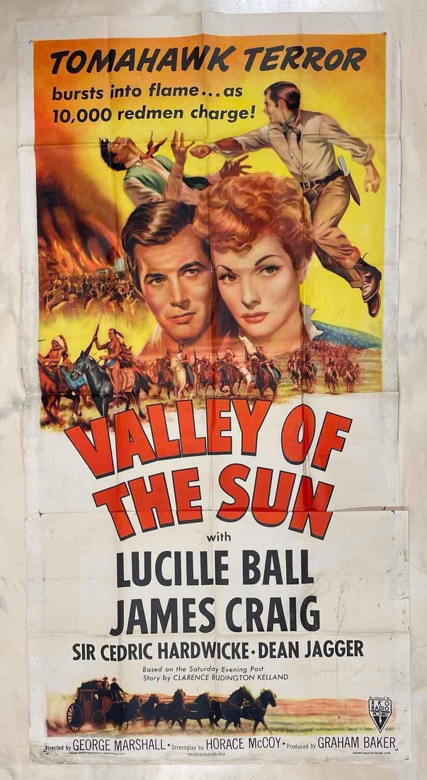 Lucille Ball Valley of the Sun Movie Poster and Campaign Book (1 of 6)