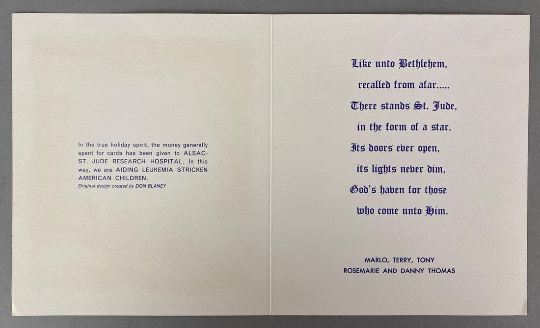 Marlo and Danny Thomas Christmas Card (1 of 5)