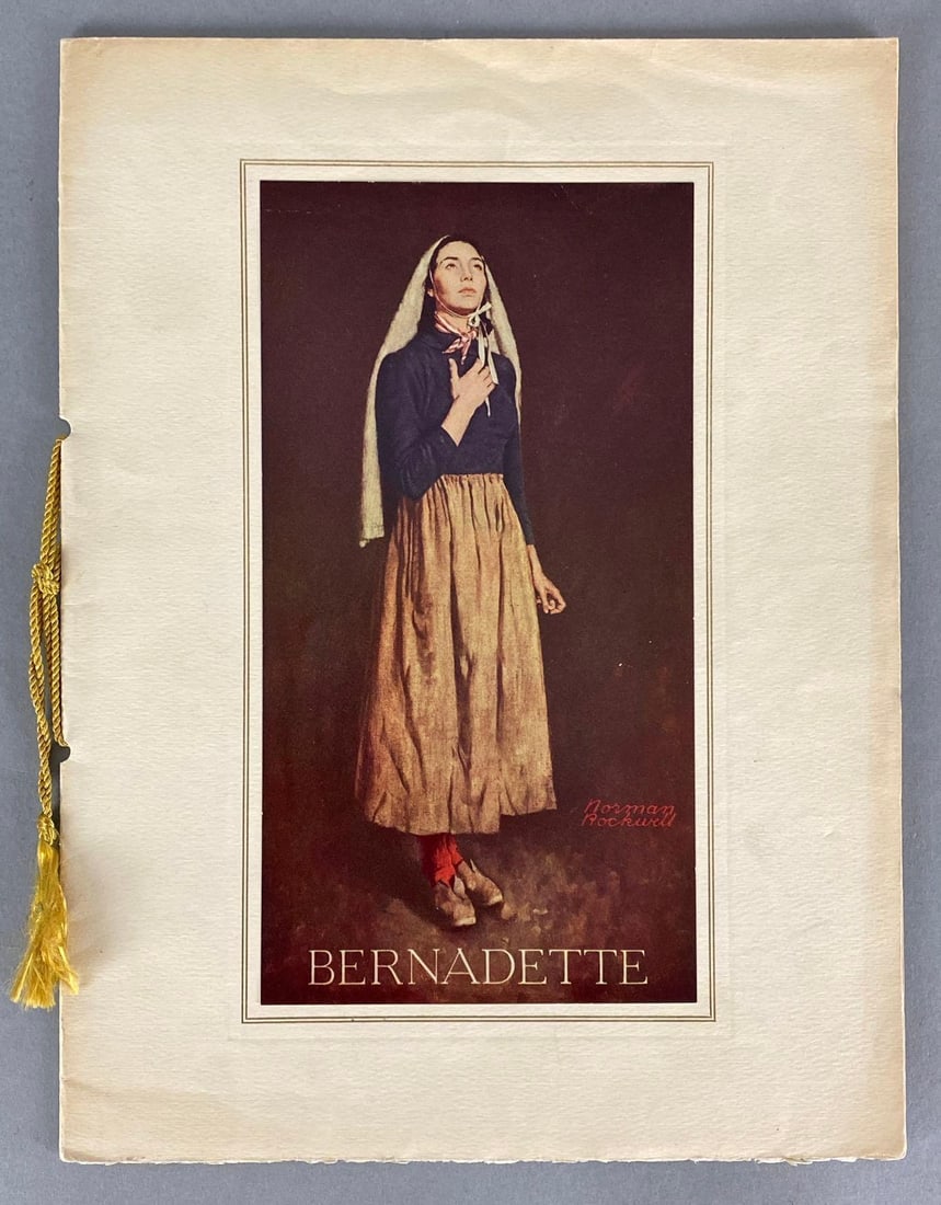 1943 The Song of Bernadette Invitational Preview Program (1 of 6)