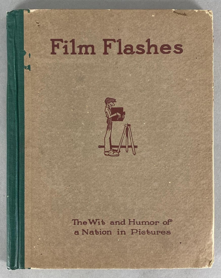 1916 Film Flashes: The Wit and Humor of a Nation in Pictures Hardcover Book (1 of 11)