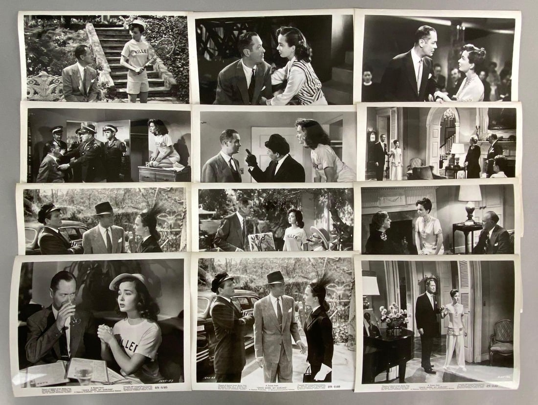 Group of 12 1949 Once More My Darling Photos (1 of 4)